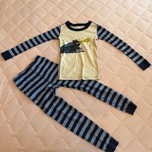 Hanna Andersson Train Pajama Set - Polar express